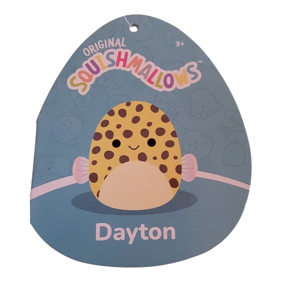 Squishmallows - Dayton the Fish 14" Plush "New" - Picture 2 of 5